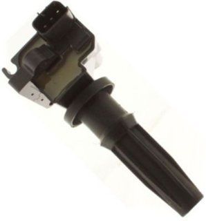 Evan Fischer EVA13872041529 Ignition Coil Standard Type pack 1 per 2 cylinders 12 volts Blade 3 prong male terminal Automotive