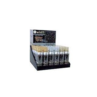 Jerome Russell B'Wild glitter spray display Display 36 pc.  Hair Color Refreshers  Beauty