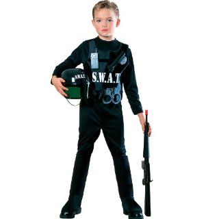 Young Heroes Child's S.W.A.T. Team Costume, Small Clothing