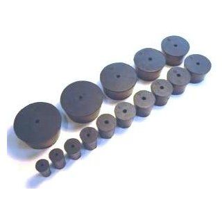 SEOH Rubber Stopper One Hole Individual #3 Science Lab Rubber Stoppers