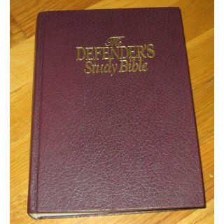 The Defender's Study Bible, King James Version Henry M. Morris 9780529104489 Books