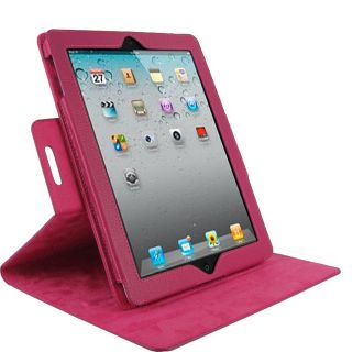 rooCASE Dual View Leather Case for iPad 2