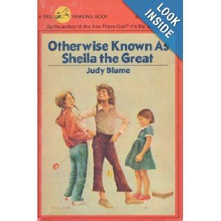 Otherwise Known As Sheila the Great Judy Blume Books