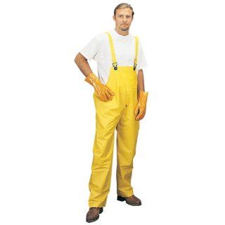 Liberty DuraWear PVC/Polyester Bib Overall Pant, 0.35mm Thick, 3X Large (Case of 10) Protective Chemical Splash Apparel