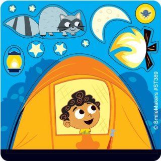 75   Make Your Own Camp Stickers Toys & Games