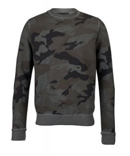 Grey Camouflage Sweater