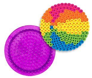 Small Circle Pegboard for Perler Fuse Beads Toys & Games