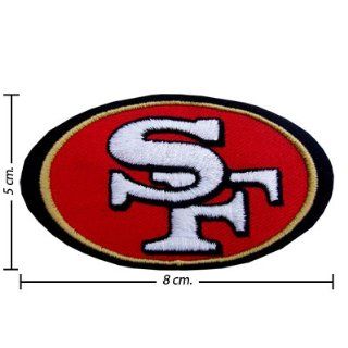 3pcs San Francisco 49ers Logo 1 Embroidered Iron on Patches Kid Biker Band Appliques for Jeans Pants Apparel Great Gift for Dad Mom Man Women  From Thailand   High Quality Embroidery Cloth & 100% Customer Satisfaction Guarantee