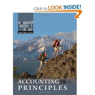 Accounting Principles (9780470534793) Jerry J. Weygandt, Paul D. Kimmel, Donald E. Kieso Books