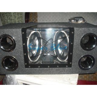 Pyramid BNPS102 10 Inch 1, 000 Watt Dual Bandpass System with Neon Accent Lighting  Vehicle Subwoofers 