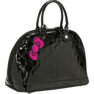 Loungefly Hello Kitty Black Patent Embossed Bag