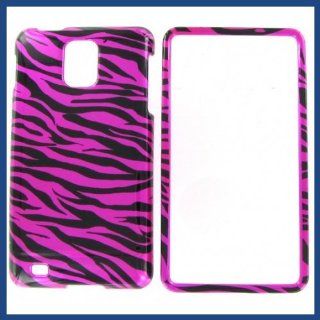 Samsung i997 (Infuse 4G) Zebra On Hot Pink (Hot Pink/Black) Protective Case Computers & Accessories