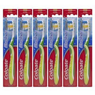 Colgate Max Fresh Full Head Soft Toothbrush (Pack of 6) Colgate Toothbrushes
