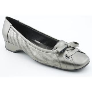 Renzo Fontanelli Women's 'Pista F' Leather Casual Shoes Wide (Size 5) Flats