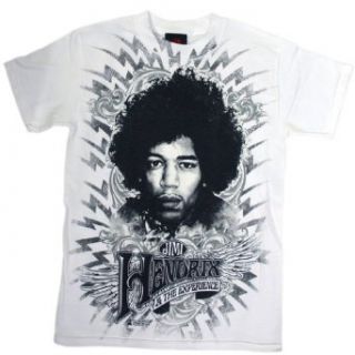 Jimi Hendrix   Wing Emblem T Shirt Clothing