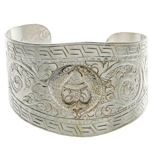Pair of Fishes Good Fortune Cuff (Nepal) Bracelets