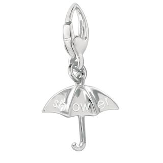 Sterling Silver Umbrella Charm Silver Charms