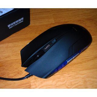 E 3lue Cobra EMS109BK High Precision Gaming Mouse with Side Control 1600dpi PC,Mac Linux Video Games