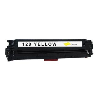 HP 128A Compatible Yellow Toner Cartridge for Hewlett Packard CE322A (Remanufactured) Image Laser Toner Cartridges