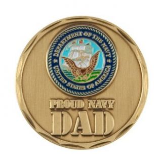 Proud To Be U.S. Navy Coin   Blue Navy Dad OSFM Coin Purses