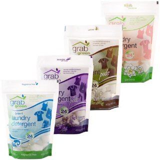 Grab Green 3 in 1 Laundry Detergent, Lavender with Vanilla, 24 Loads Health & Personal Care