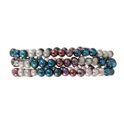 Maddy Emerson Genuine Freshwater Multicolor Pearl Bracelet Pearl Bracelets