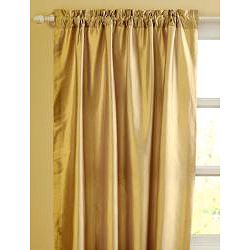 Ciel Dupioni Silk 84 inch Curtain Panel Cottage Home Curtains