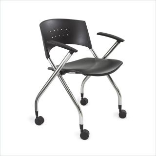 Safco Xtc. Nesting & Folding Chair (Set of 2)   3480BL