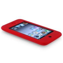BasAcc Red Silicone Skin Case for Apple iPod Touch 2nd/ 3rd Generation BasAcc Cases