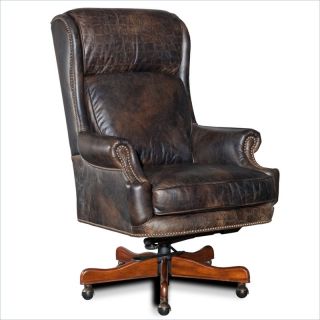 Hooker Furniture Seven Seas Executive Chair in Old Saddle Fudge   EC378 089
