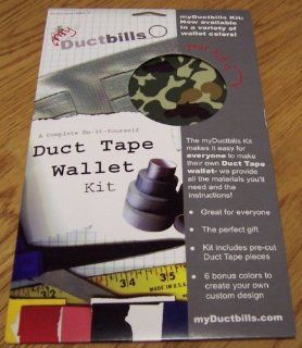 My Ductbills Duct Tape Wallet Craft Kits, CAMO  Office Adhesives And Accessories 