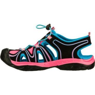 Girls' Skechers Cape Cod Black/Pink Skechers Sandals