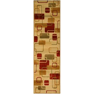 Retro Boxes Rug (2'3 x 7'3) EORC Runner Rugs