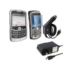 Eforcity 4 piece Accessory Kit for Blackberry Curve 8330 Cases & Holders