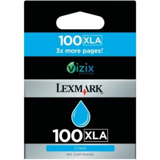 Lexmark No. 100XLA Ink Cartridge   Cyan Lexmark Ink Cartridges