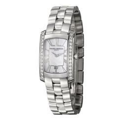 Baume & Mercier Women's 'Hampton Milleis' Stainless Steel Watch Baume & Mercier Women's Baume & Mercier Watches