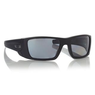 Oakley Black matte Fuel Cell wrap sunglasses
