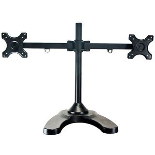Mount It 24 inch Dual Freestanding Widescreen Monitor Stand Mount it Monitor Stands