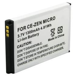 BasAcc Replacement Battery for Creative Zen Micro BasAcc Cell Phone Batteries