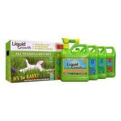 Liquid Growth All season Lawn Kit Seeds & Starters