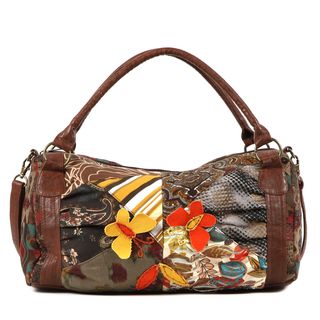 Nikky by Nicole Lee 'Roshan' Patchwork Boston Bag Nikky by Nicole Lee Shoulder Bags