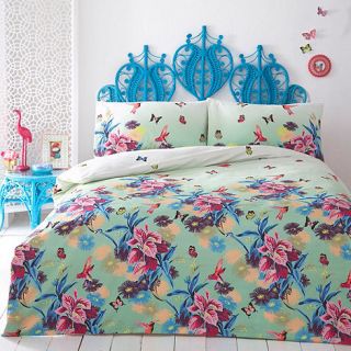 Butterfly Home by Matthew Williamson Green Azure bed linen