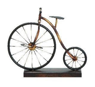 Metal Bicycle Table Decor 11"H, 13"W   Display Stands