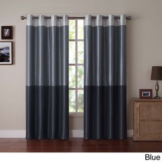 Park Slope Color Block Grommet Curtain Panel Curtains