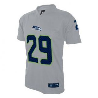 NFL Seattle Seahawks Earl Thomas 8 20 Youth Alternate Color Player Replica Jersey, Grey, Small  Sports Fan T Shirts  Clothing