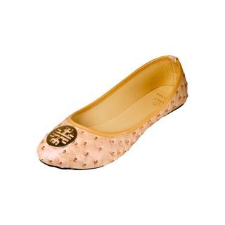 Vecceli Italy Women's Ostrich Ballet Flats Vecceli Italy, Inc Flats