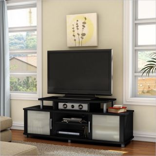 South Shore City Life 59" TV Stand in Pure Black   4270601