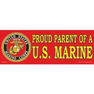 Proud Parent of A U.S. Marine Bumper Sticker Automotive