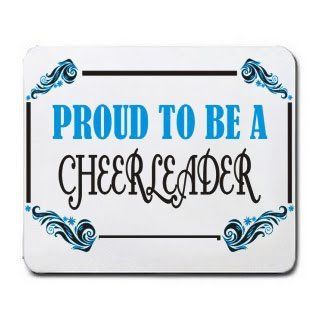 Proud To Be a Cheerleader Mousepad  Mouse Pads 