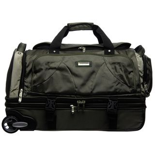 National Geographic Explorer 26 inch Drop Bottom Rolling Upright Duffel Bag National Geographic Rolling Duffels